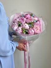 Load image into Gallery viewer, Peonies and Dutch blue tweedia