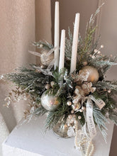 Load image into Gallery viewer, "Frosted Crystal" table centerpiece