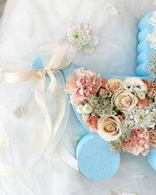 Load image into Gallery viewer, Blue Flower Baby Stroller