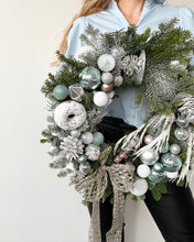 Load image into Gallery viewer, "Arctic expedition" Holiday wreath