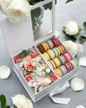 Load image into Gallery viewer, "The Sweetest Thing" Macaron Flower Box