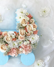 Load image into Gallery viewer, Blue Flower Baby Stroller