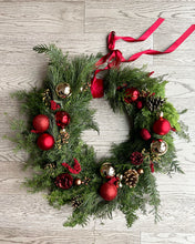Load image into Gallery viewer, "Winter Berry" Holiday wreath