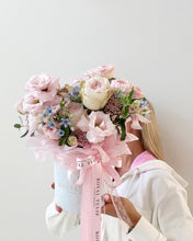 Load image into Gallery viewer, "Blush Velvet" flower box