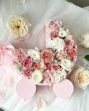 Load image into Gallery viewer, Pink Flower Baby Stroller