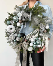 Load image into Gallery viewer, "Arctic expedition" Holiday wreath