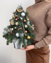 Load image into Gallery viewer, Golden Christmas tree