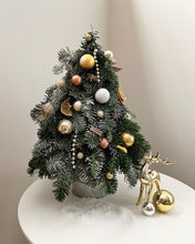 Load image into Gallery viewer, Golden Christmas tree
