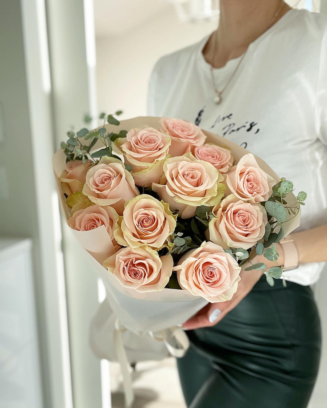 Pink Rose Bouquet